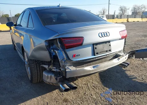 2016 Audi S6 4.0T Premium Plus from USA, damaged, VIN WAUF2AFC8GN007610